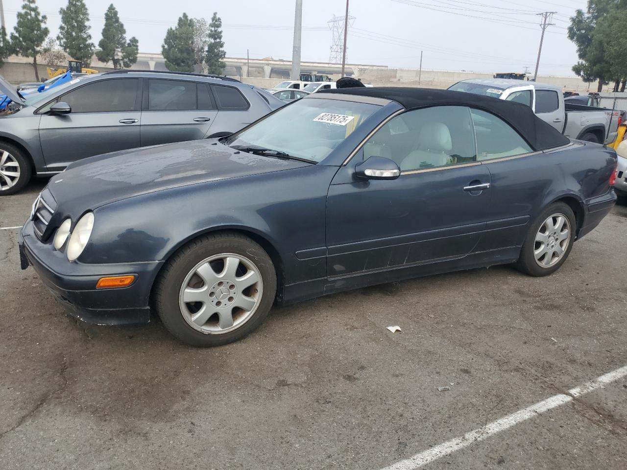 2003 Mercedes-benz Clk 320 Синий vin: WDBLK65G73T130262