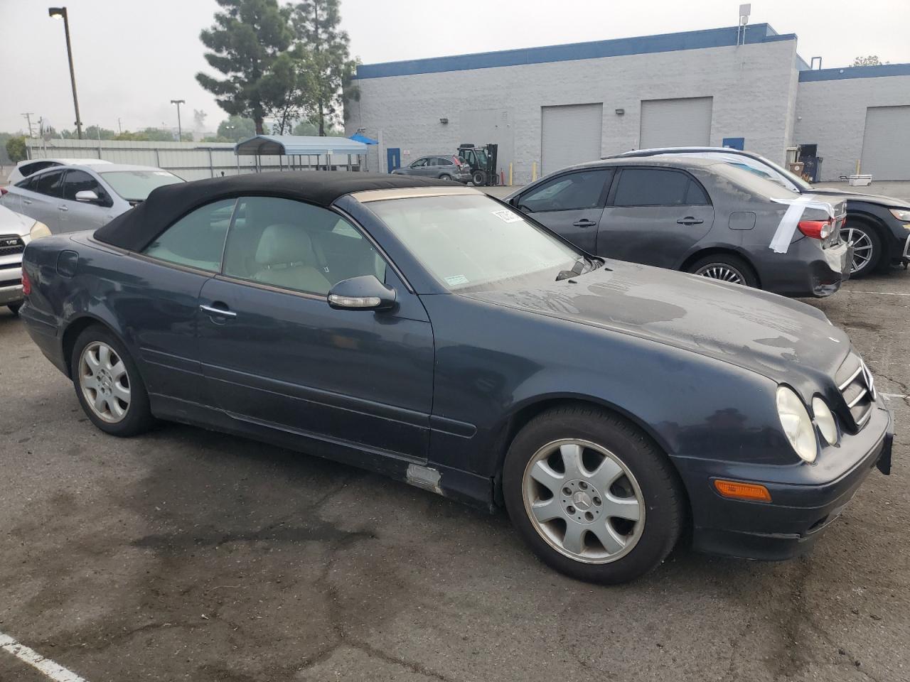 2003 Mercedes-benz Clk 320 Синий vin: WDBLK65G73T130262