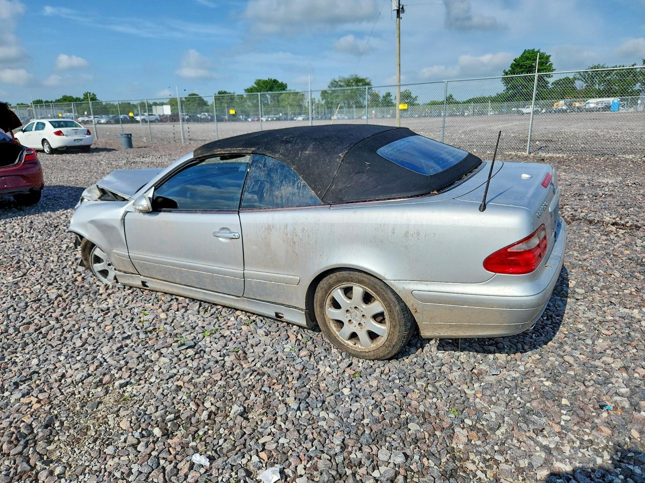 2003 Mercedes-benz Clk 320 Silver vin: WDBLK65G73T134702