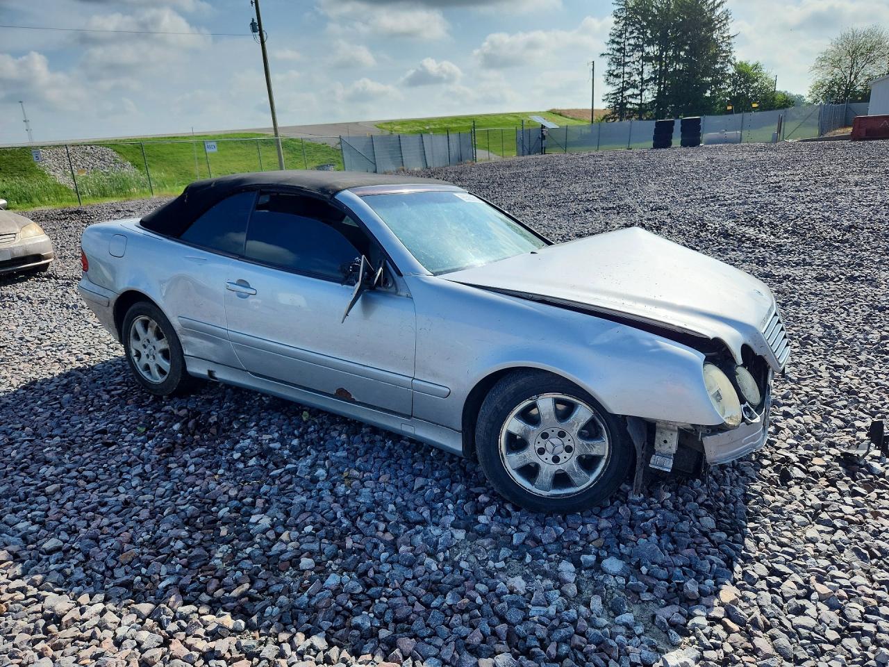 2003 Mercedes-benz Clk 320 Silver vin: WDBLK65G73T134702