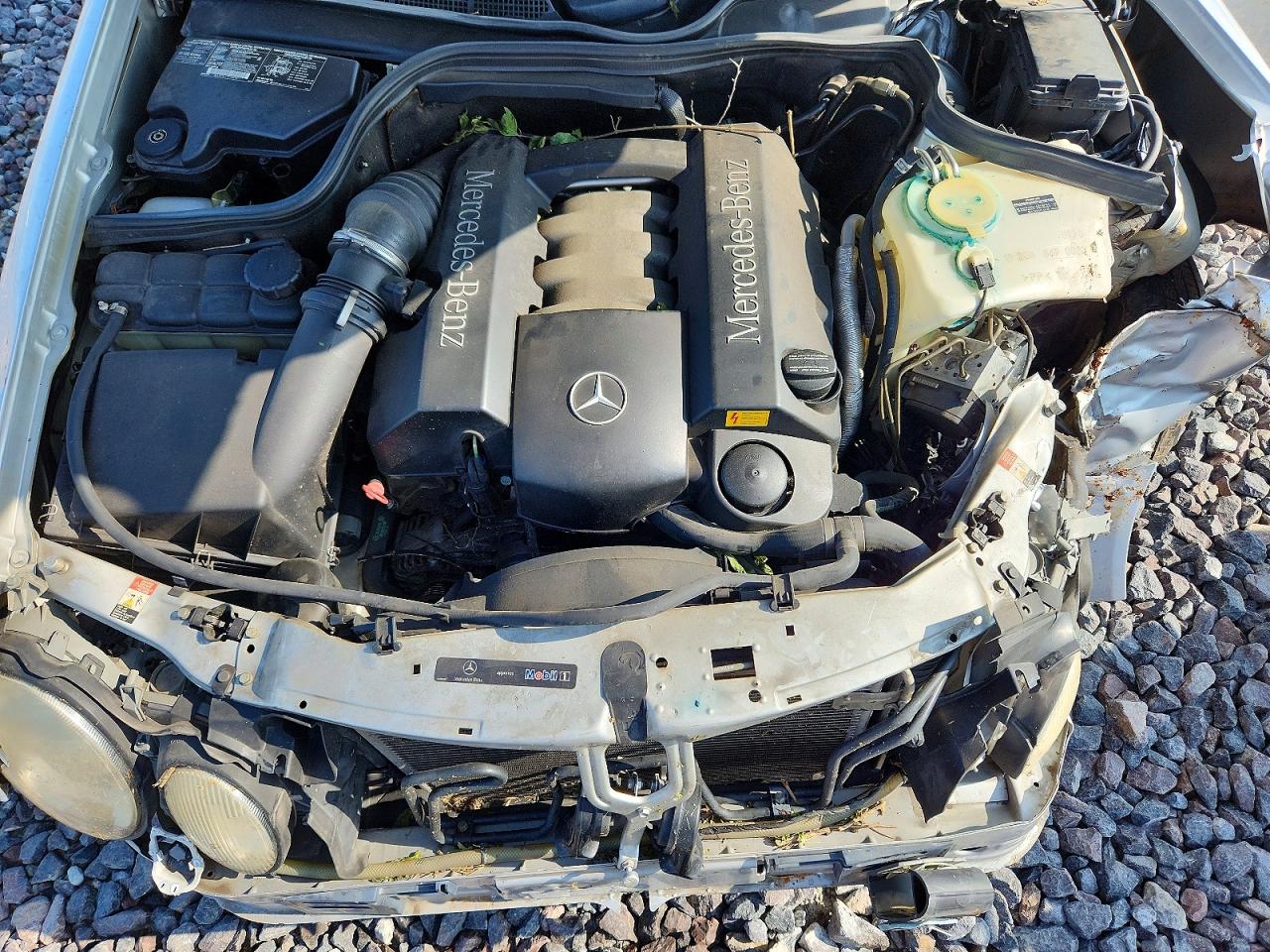 2003 Mercedes-benz Clk 320 Silver vin: WDBLK65G73T134702
