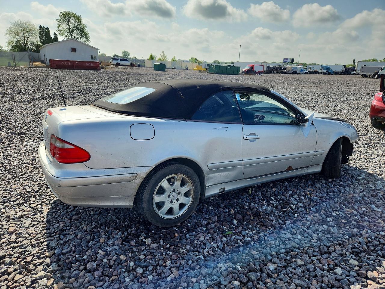 2003 Mercedes-benz Clk 320 Silver vin: WDBLK65G73T134702
