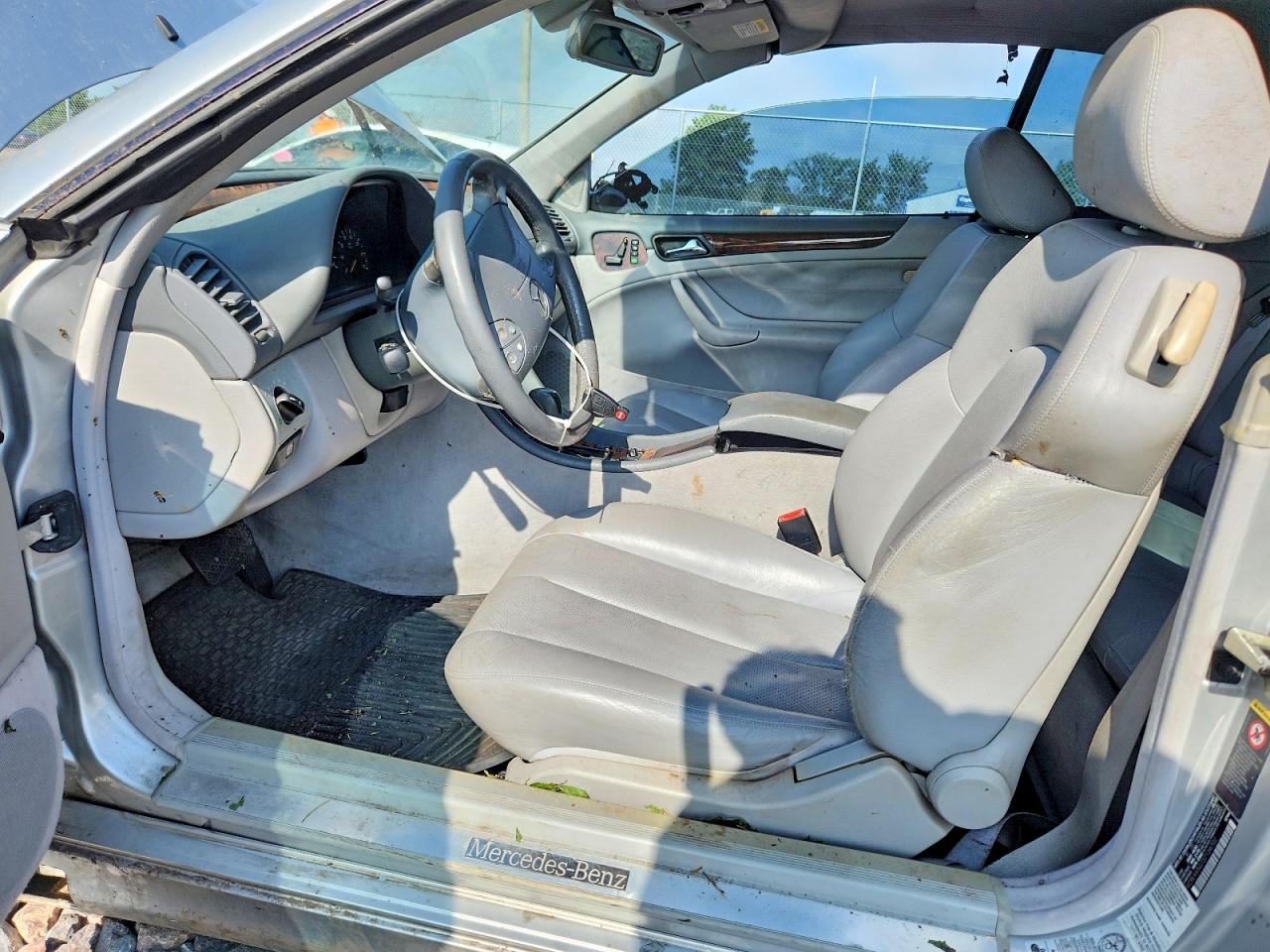2003 Mercedes-benz Clk 320 Silver vin: WDBLK65G73T134702