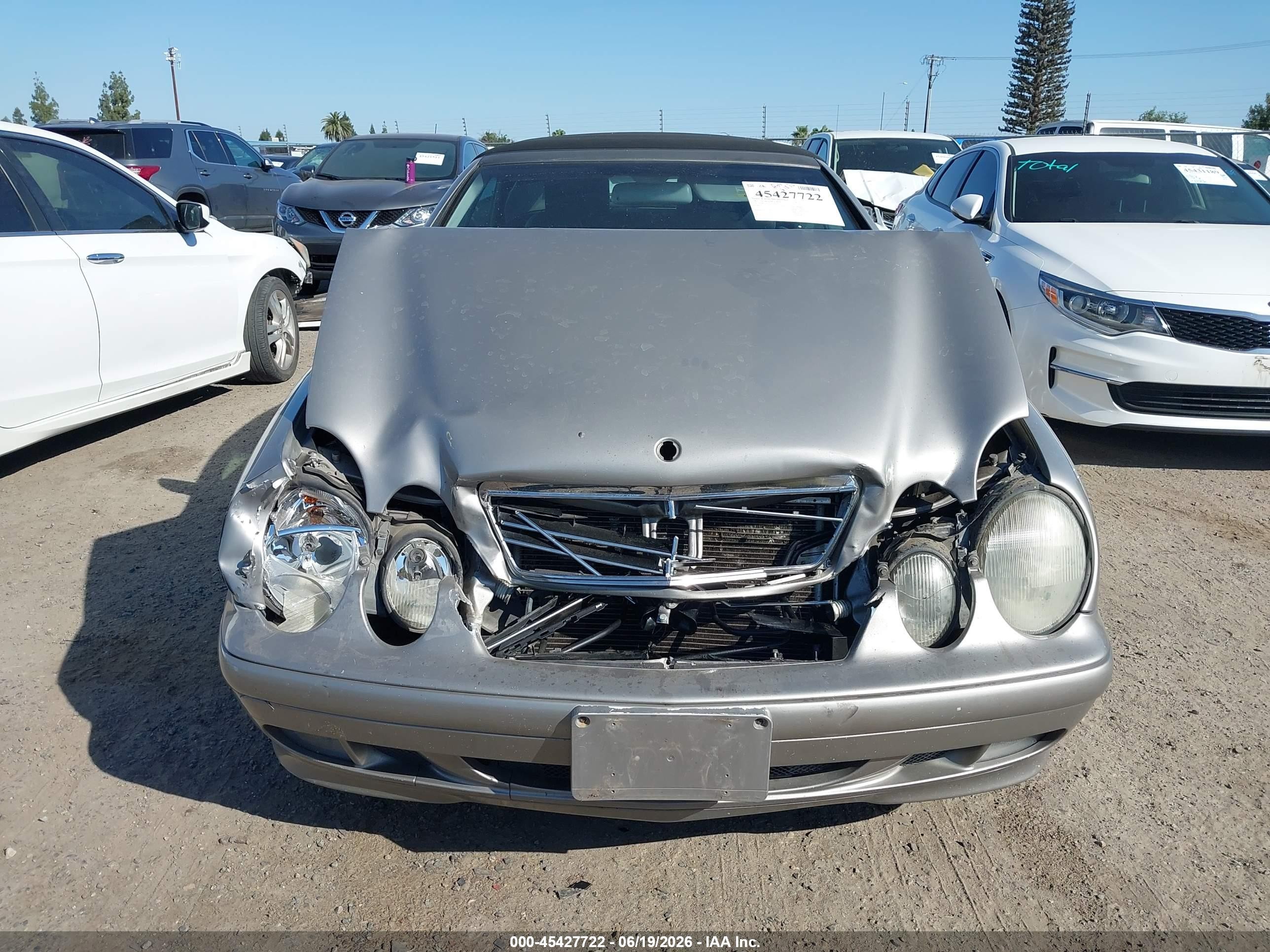 2003 Mercedes-benz Clk 320 Серый vin: WDBLK65G73T136742