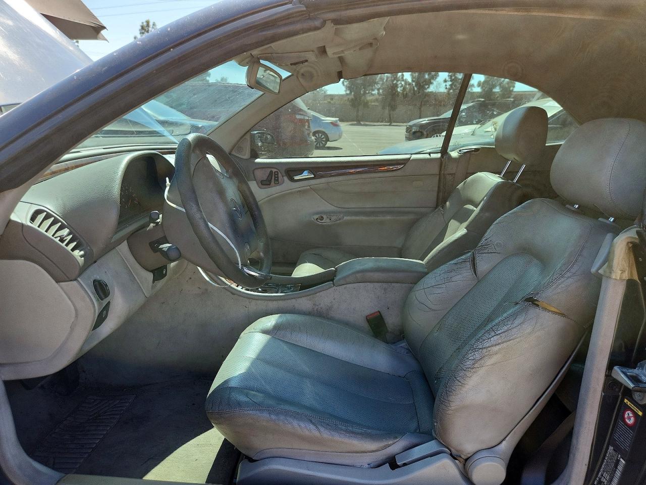2000 Mercedes-benz Clk Class 2d 320 Blue vin: WDBLK65G7YT043274