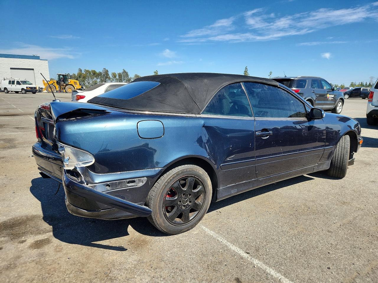 2000 Mercedes-benz Clk Class 2d 320 Blue vin: WDBLK65G7YT043274