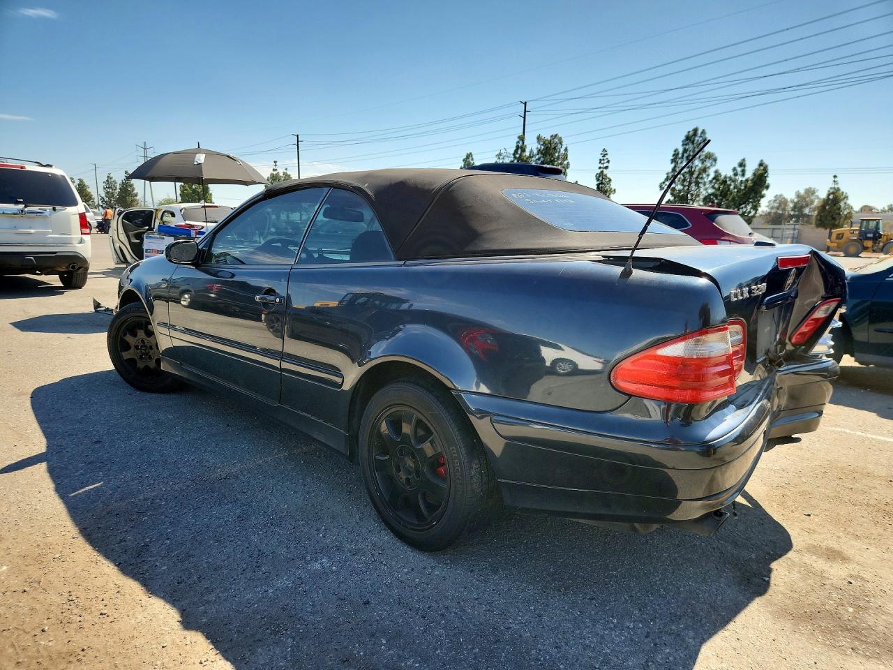 2000 Mercedes-benz Clk Class 2d 320 Blue vin: WDBLK65G7YT043274