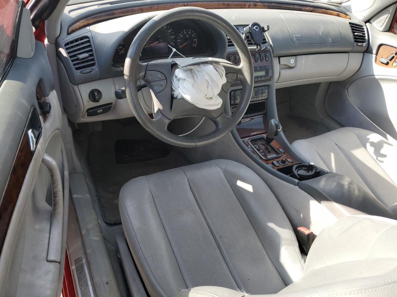 2002 Mercedes-benz Clk 320 Red vin: WDBLK65G82T112271