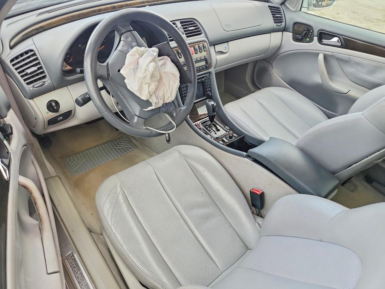 2002 Mercedes-benz Clk 320 Silver vin: WDBLK65G82T114439