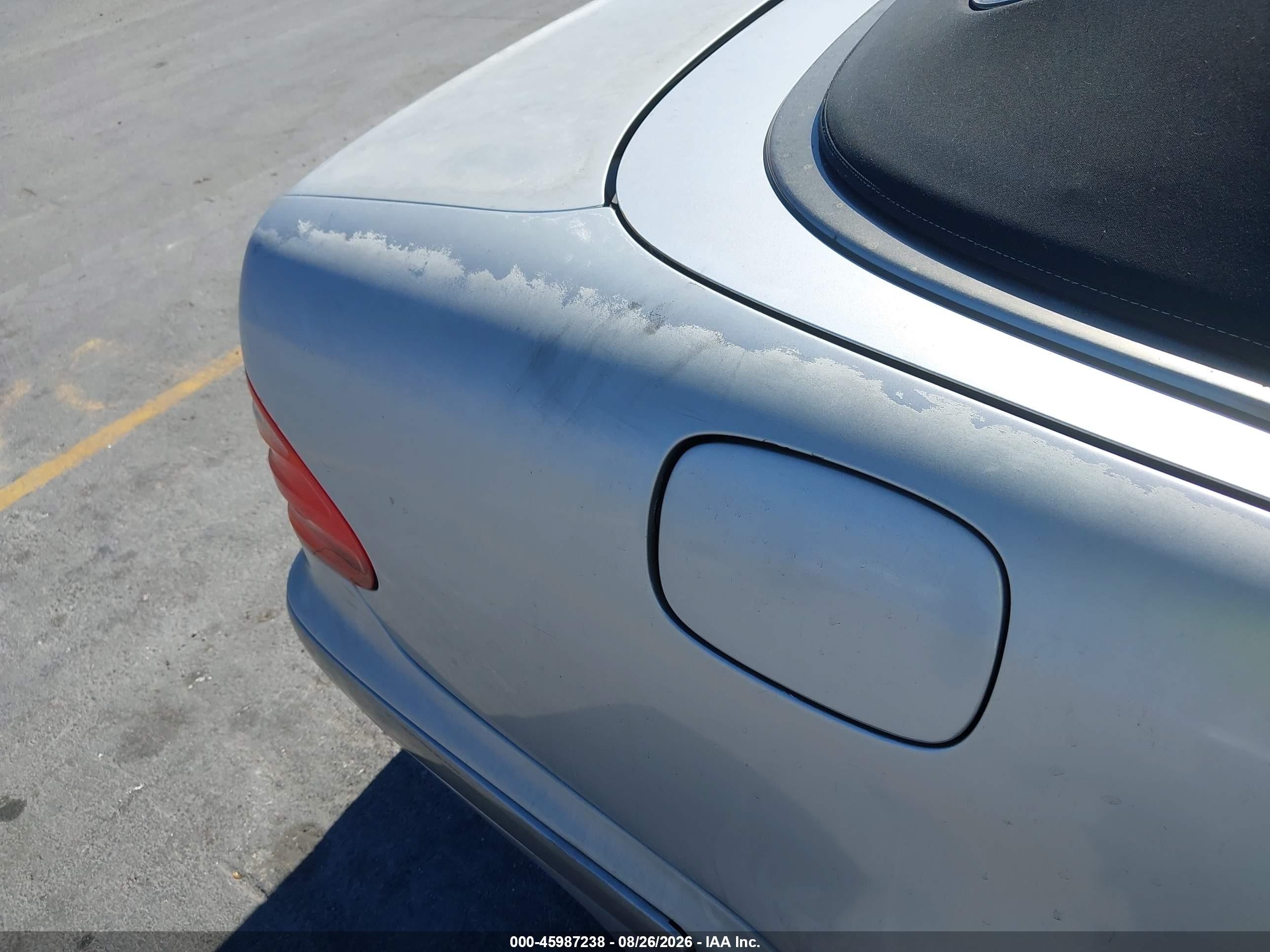 1999 Mercedes-benz Clk 320   Silver vin: WDBLK65G8XT011402