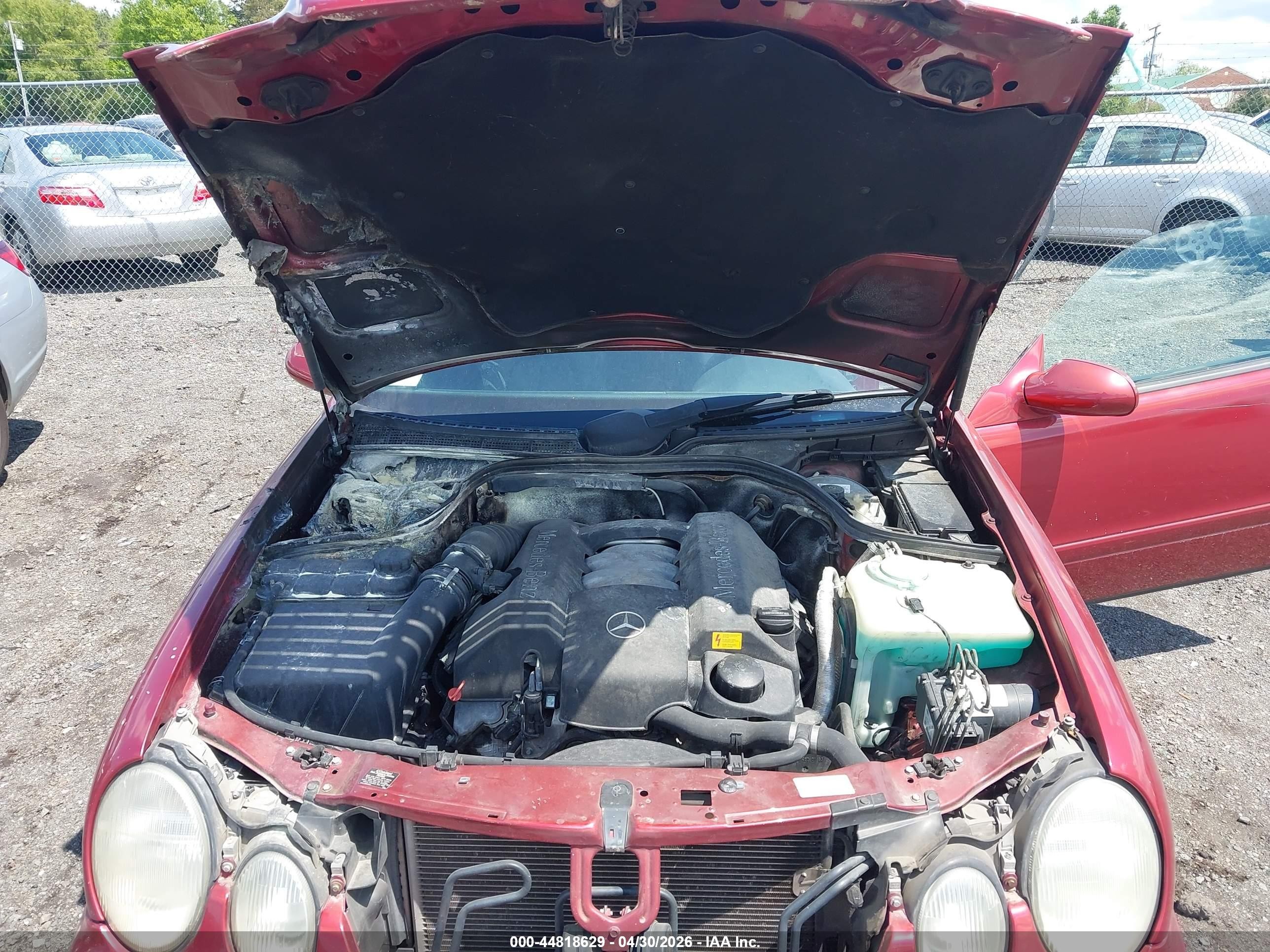 1999 Mercedes-benz Clk 320   Красный vin: WDBLK65G9XT015152