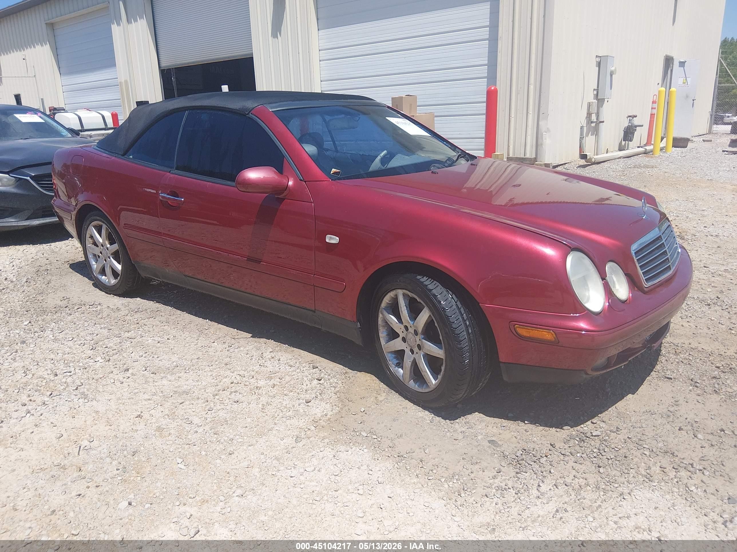 1999 Mercedes-benz Clk 320   Red vin: WDBLK65G9XT018908