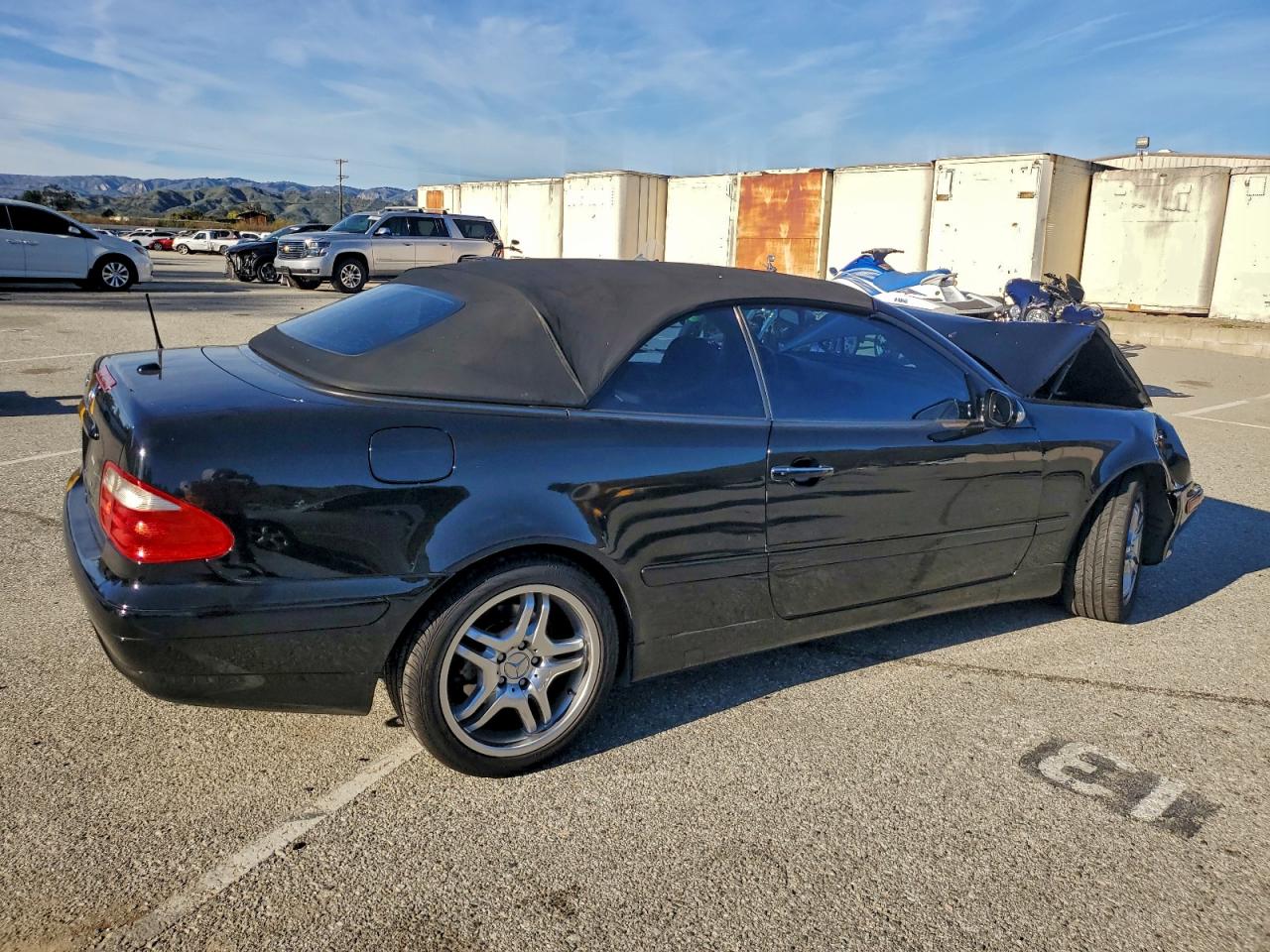 2002 Mercedes-benz Clk 320 Black vin: WDBLK65GX2T124275