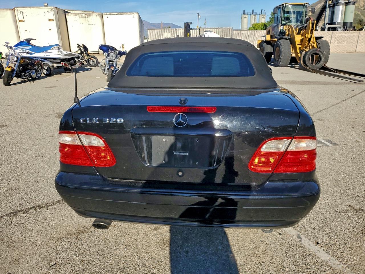 2002 Mercedes-benz Clk 320 Black vin: WDBLK65GX2T124275