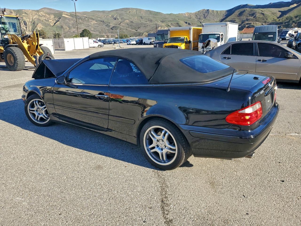 2002 Mercedes-benz Clk 320 Black vin: WDBLK65GX2T124275