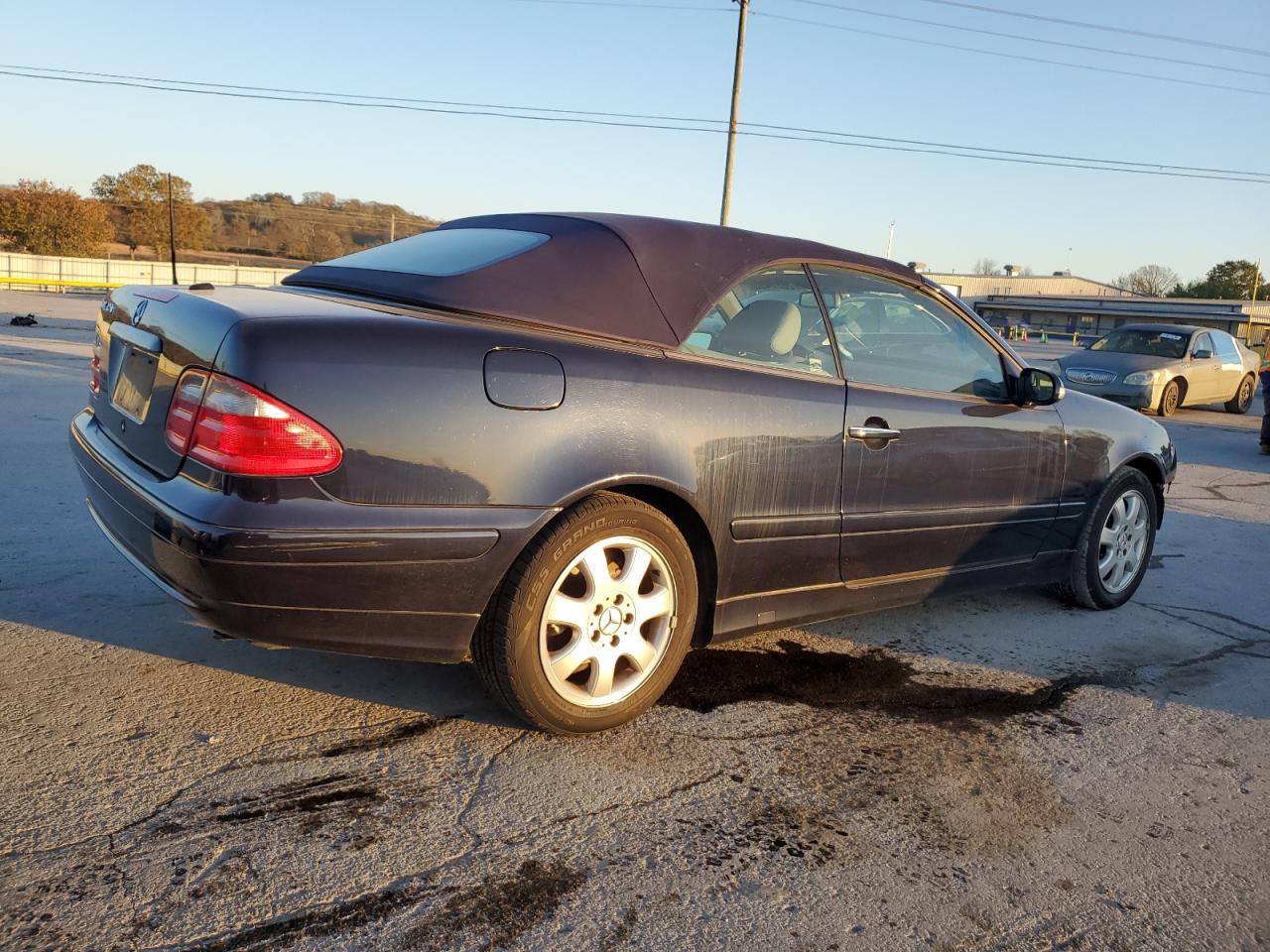 2003 Mercedes-benz Clk 320 Черный vin: WDBLK65GX3T144205