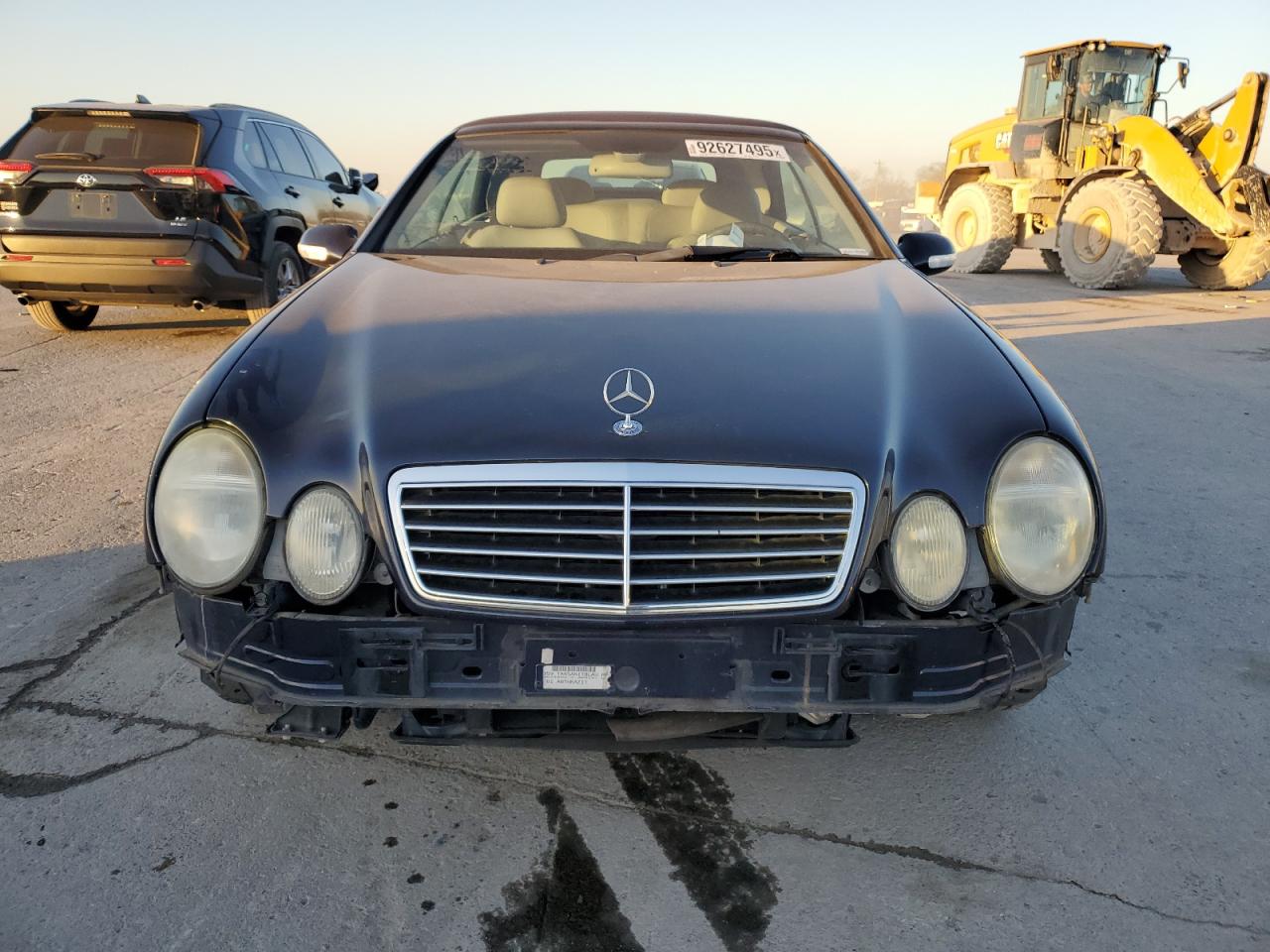 2003 Mercedes-benz Clk 320 Черный vin: WDBLK65GX3T144205