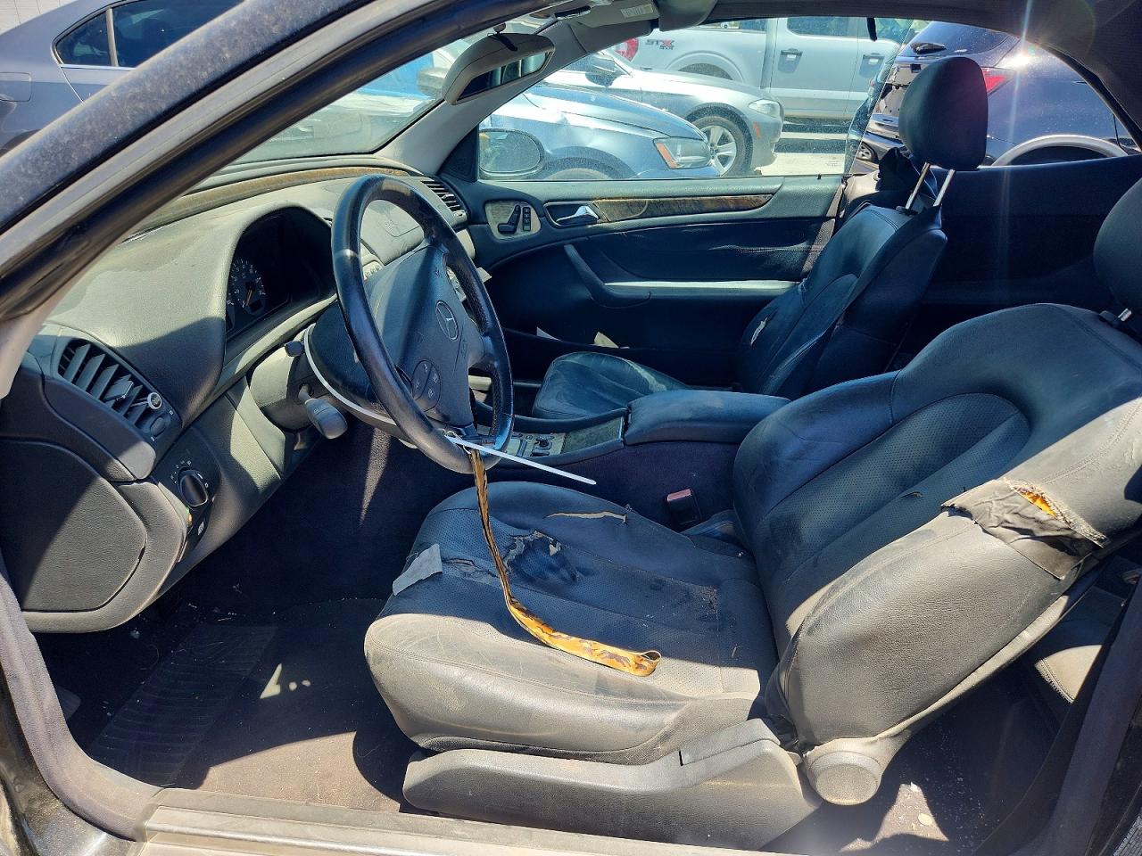 2001 Mercedes-benz Clk 430 Black vin: WDBLK70G11T085295