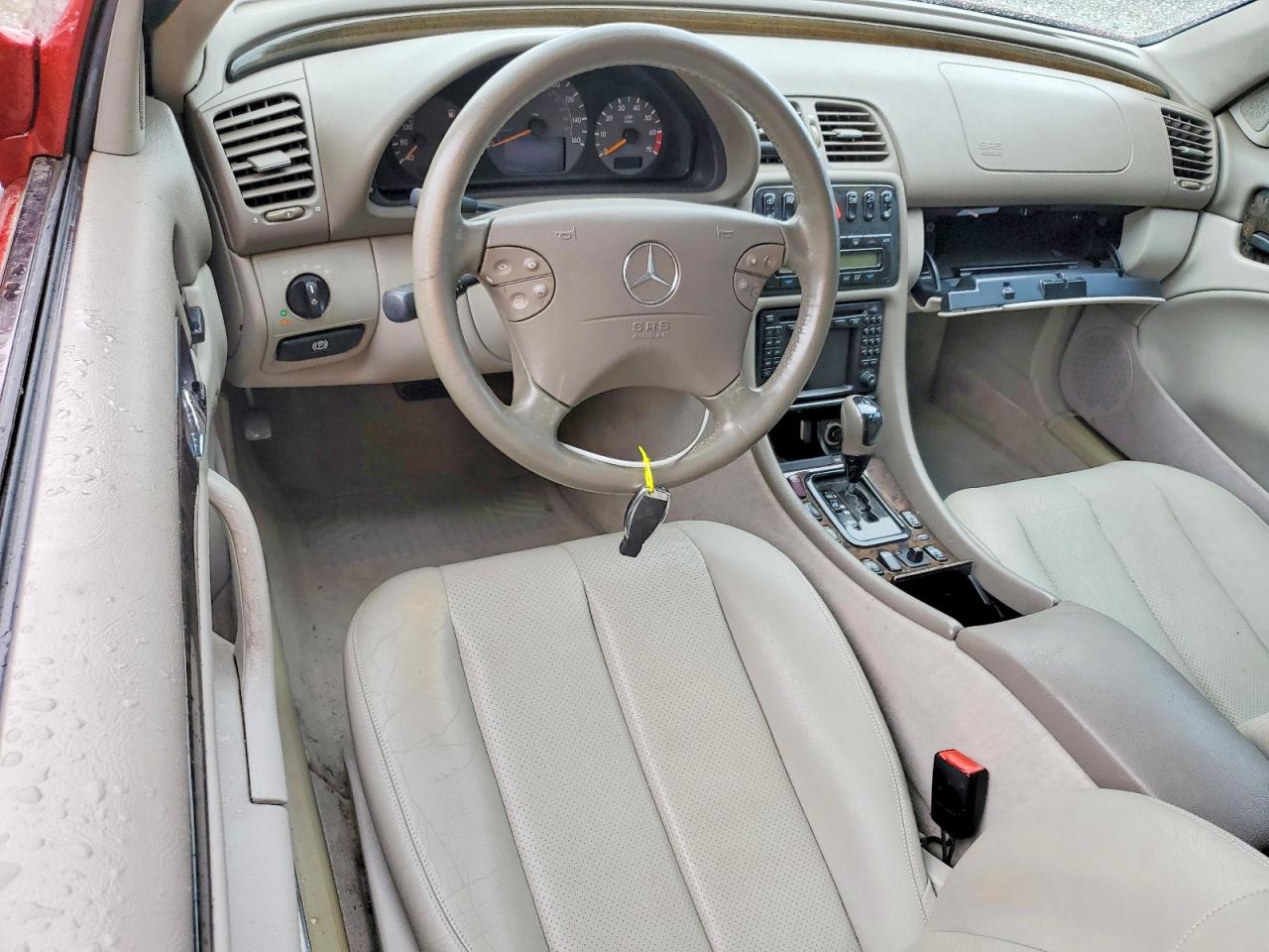 2003 Mercedes-benz Clk 430 Red vin: WDBLK70G13T137785