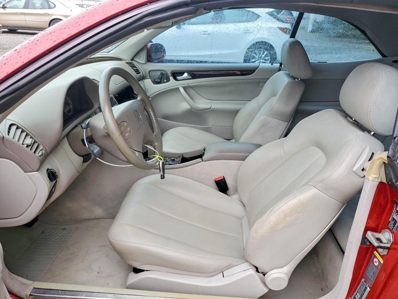 2003 Mercedes-benz Clk 430 Red vin: WDBLK70G13T137785