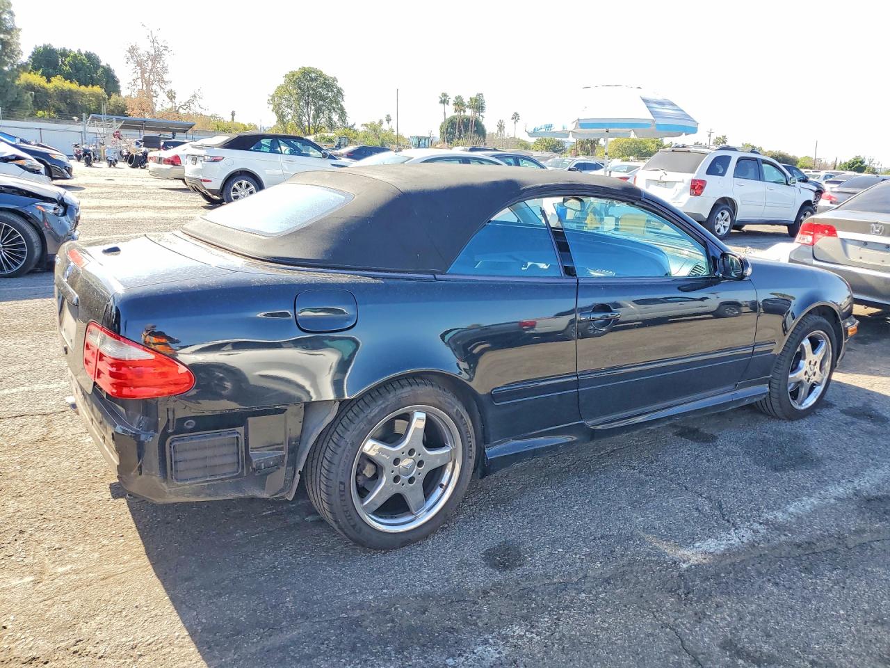 2003 Mercedes-benz Clk 430 Black vin: WDBLK70G23T131865