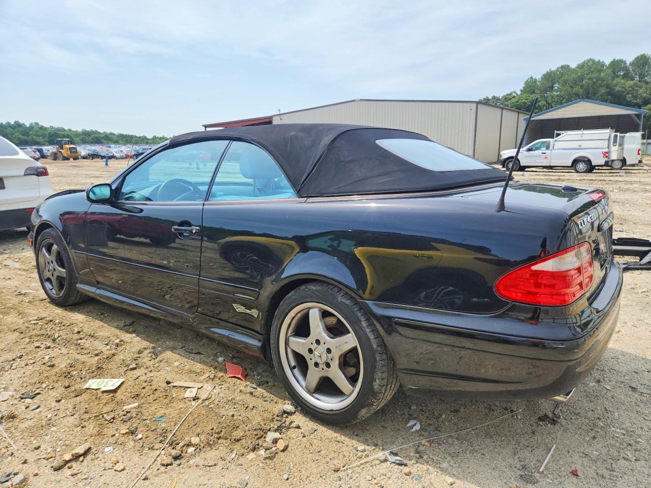 2003 Mercedes-benz Clk 430 Black vin: WDBLK70G23T138377