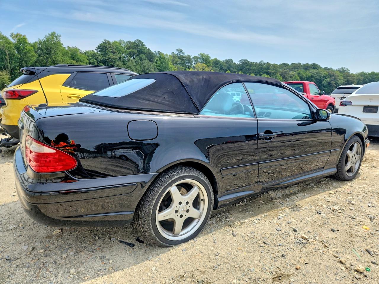2003 Mercedes-benz Clk 430 Black vin: WDBLK70G23T138377