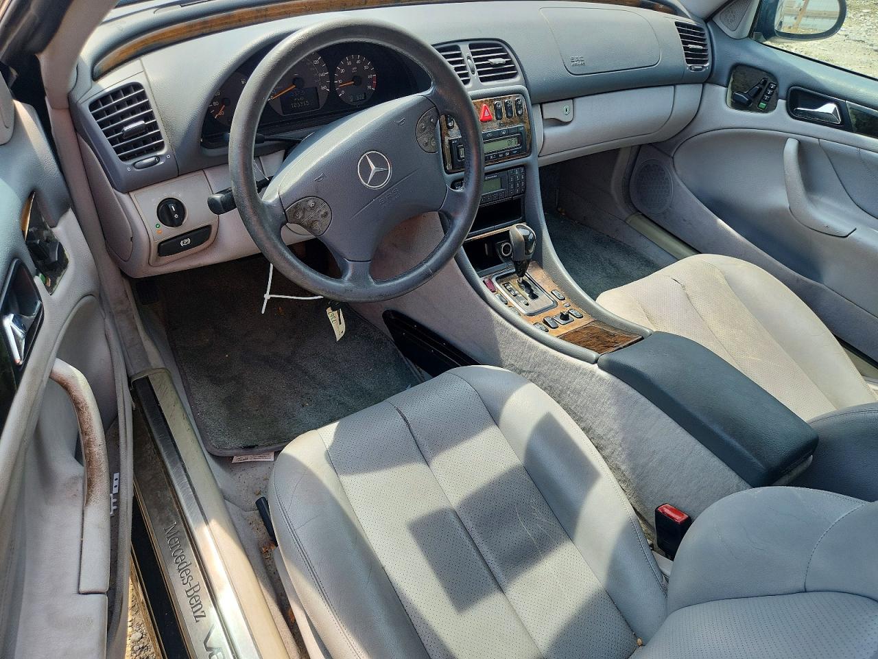 2003 Mercedes-benz Clk 430 Black vin: WDBLK70G23T138377