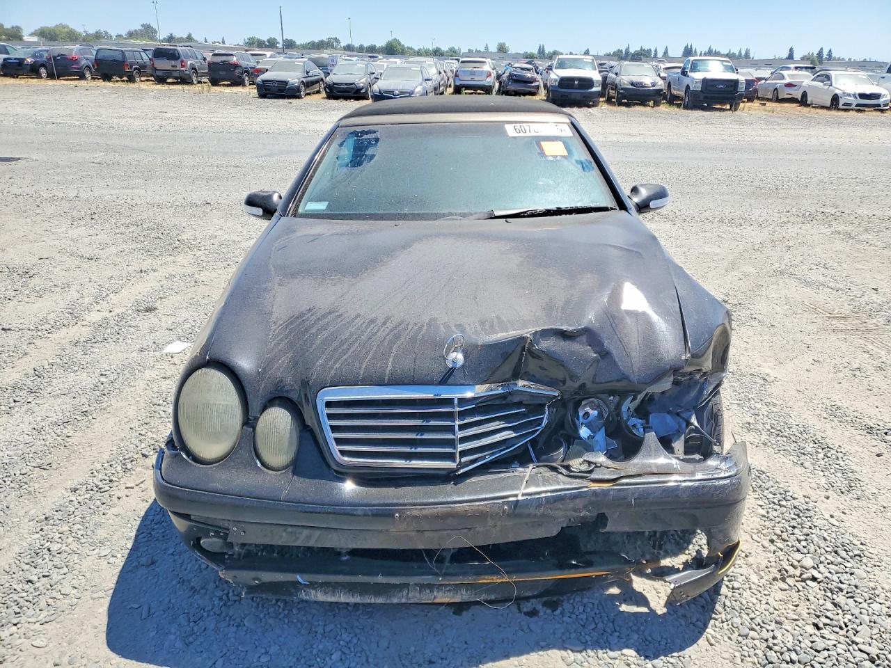 2003 Mercedes-benz Clk 430 Black vin: WDBLK70G23T141375