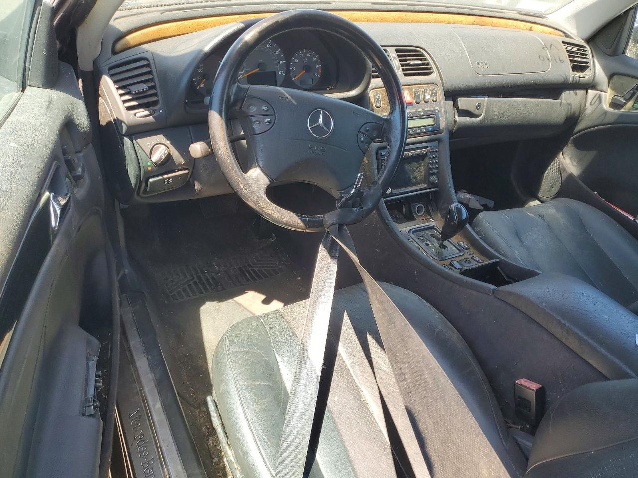 2003 Mercedes-benz Clk 430 Black vin: WDBLK70G23T141375