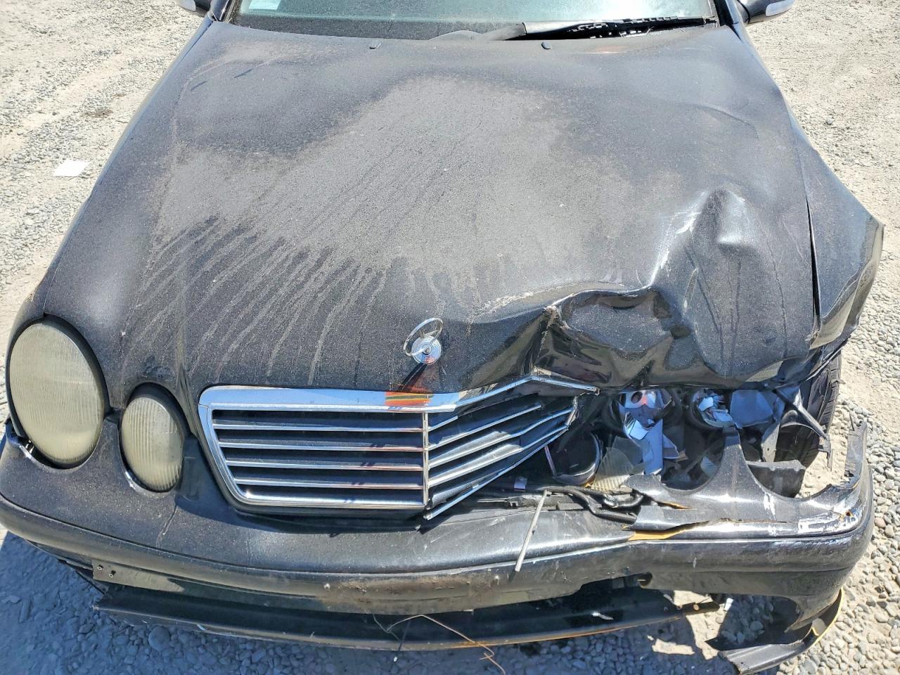 2003 Mercedes-benz Clk 430 Black vin: WDBLK70G23T141375