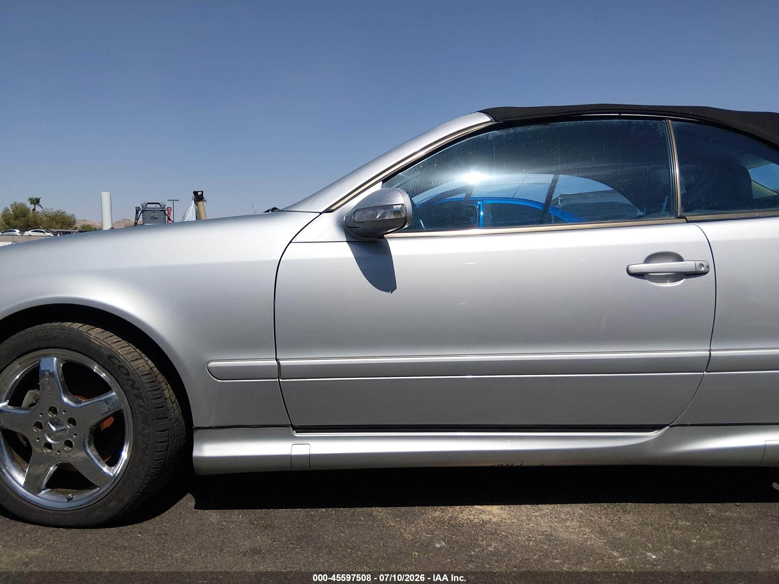2003 Mercedes-benz Clk 430 Gray vin: WDBLK70G23T144096