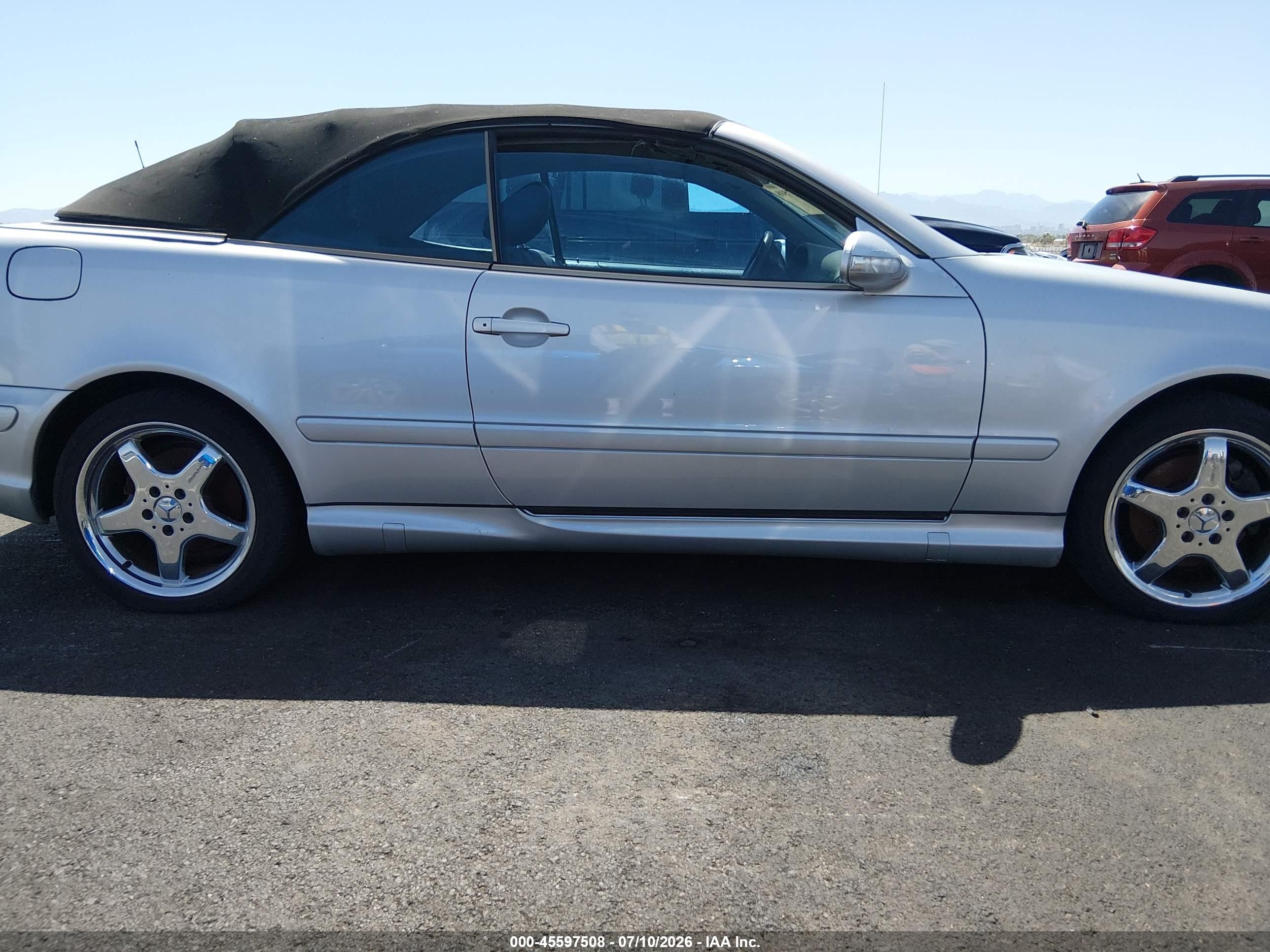 2003 Mercedes-benz Clk 430 Gray vin: WDBLK70G23T144096