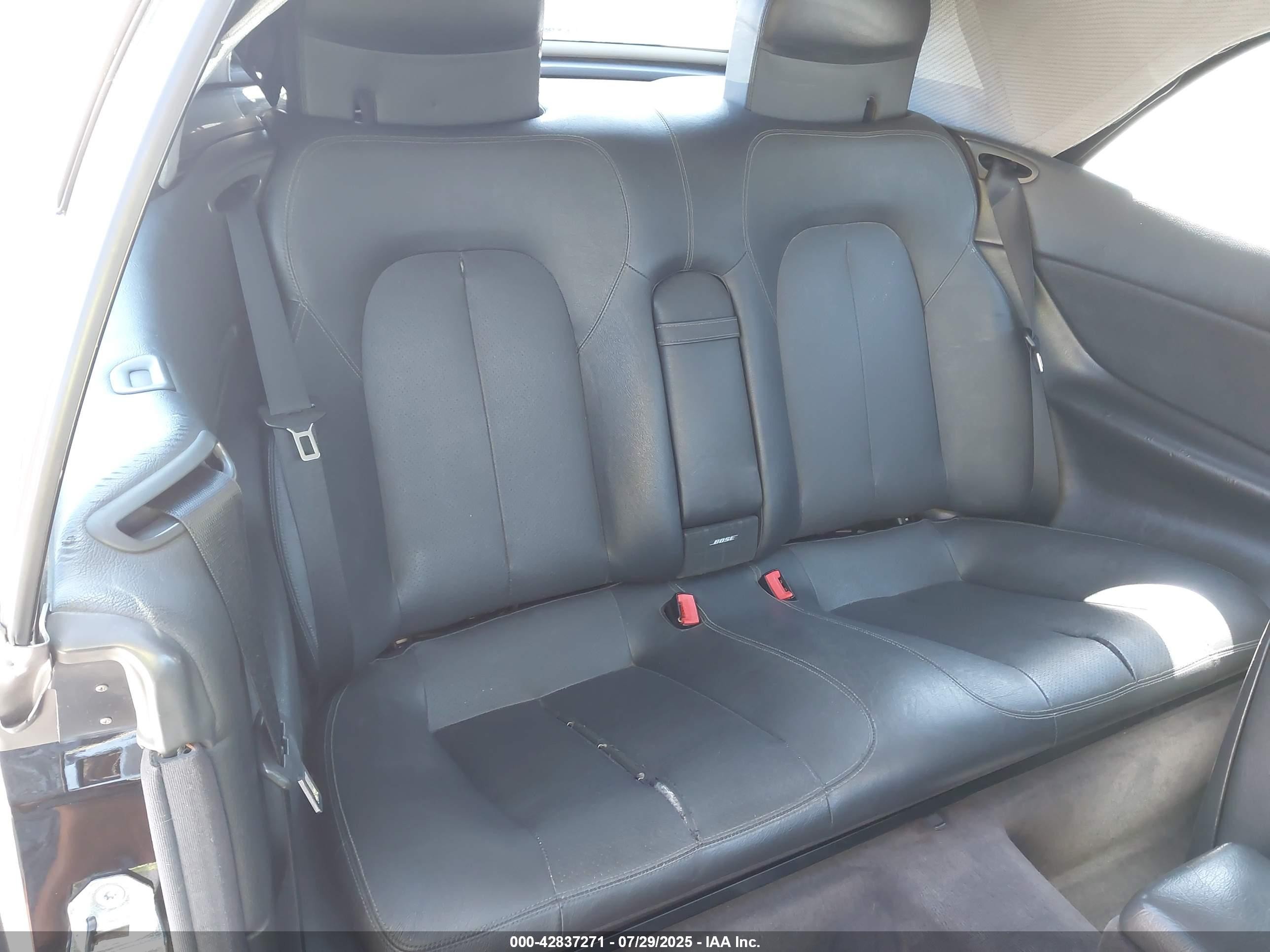 2000 Mercedes-benz Clk 430   Black vin: WDBLK70G2YT047715