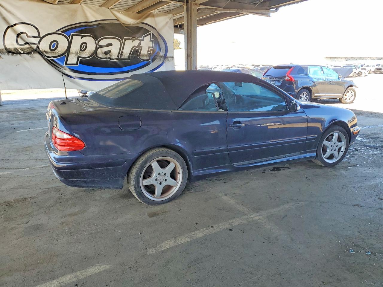 2002 Mercedes-benz Clk 430 Blue vin: WDBLK70G32T100395