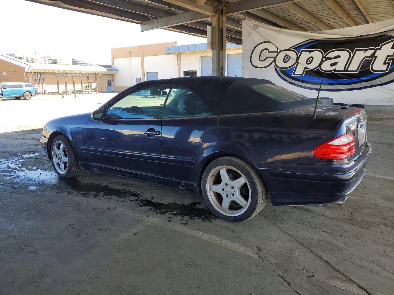 2002 Mercedes-benz Clk 430 Blue vin: WDBLK70G32T100395
