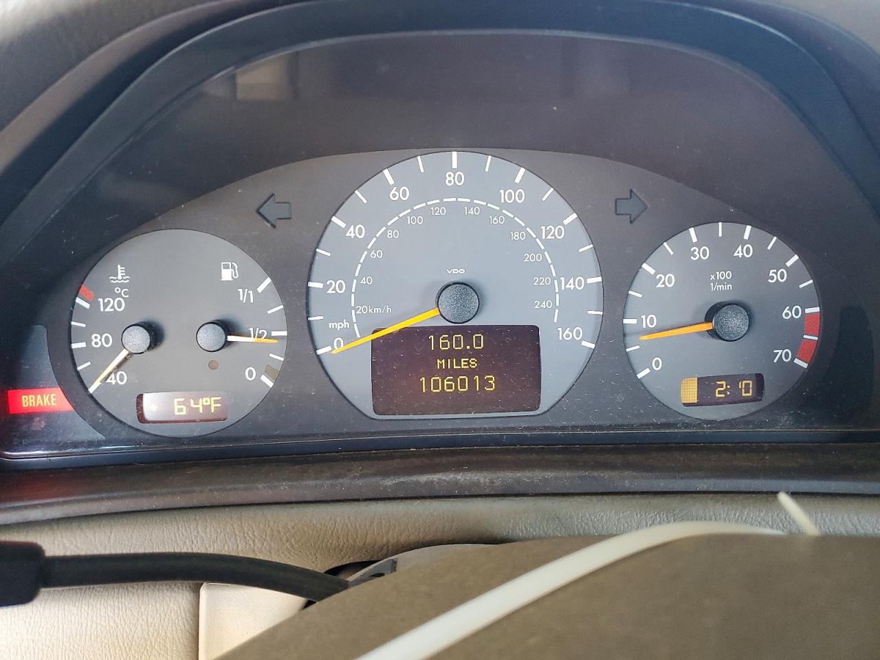 2002 Mercedes-benz Clk 430 Blue vin: WDBLK70G32T100395