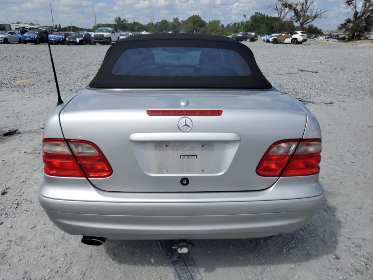 2002 Mercedes-benz Clk 430 Silver vin: WDBLK70G32T103569