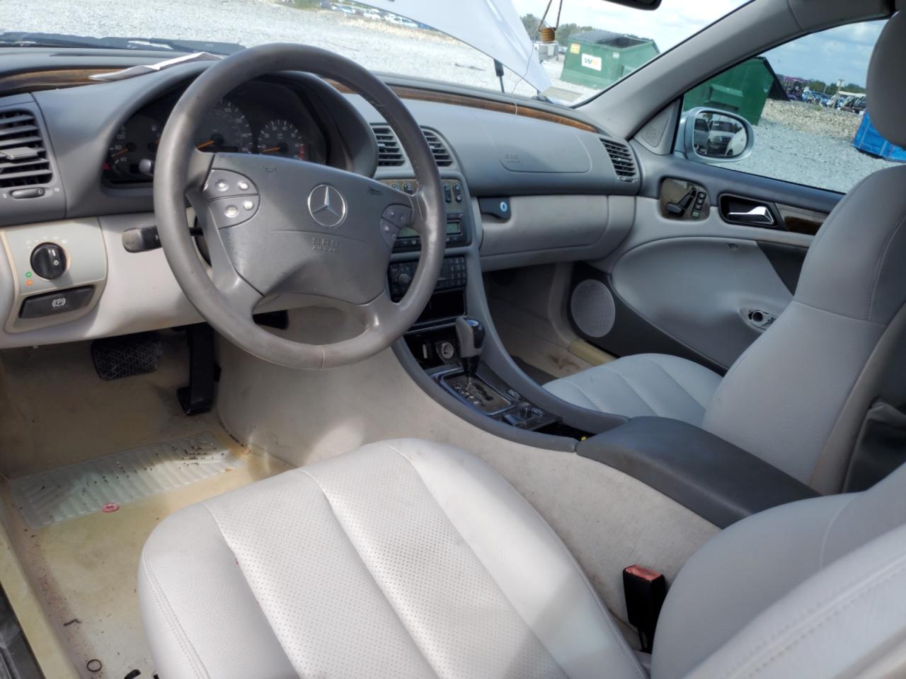 2002 Mercedes-benz Clk 430 Silver vin: WDBLK70G32T103569