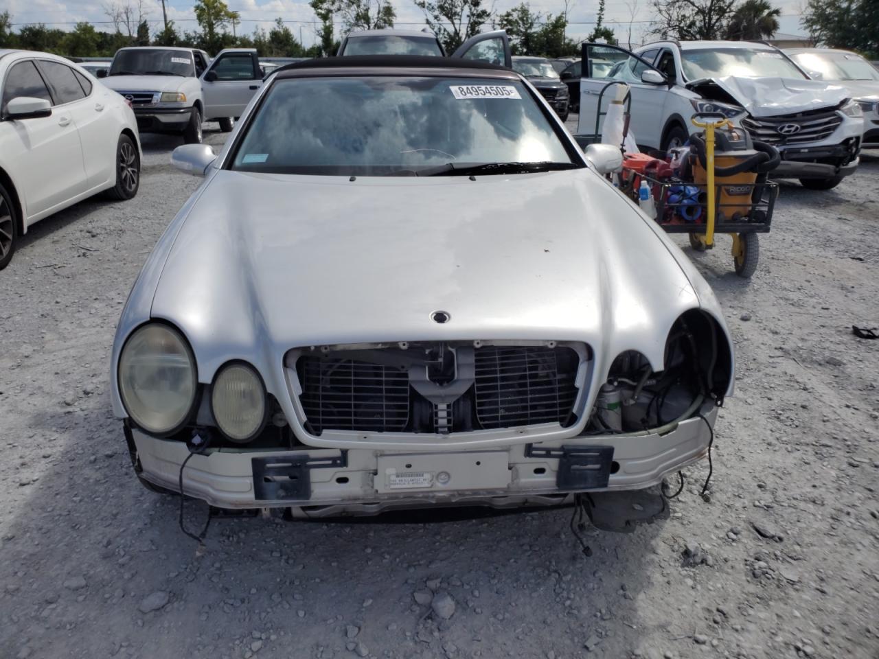 2002 Mercedes-benz Clk 430 Silver vin: WDBLK70G32T103569