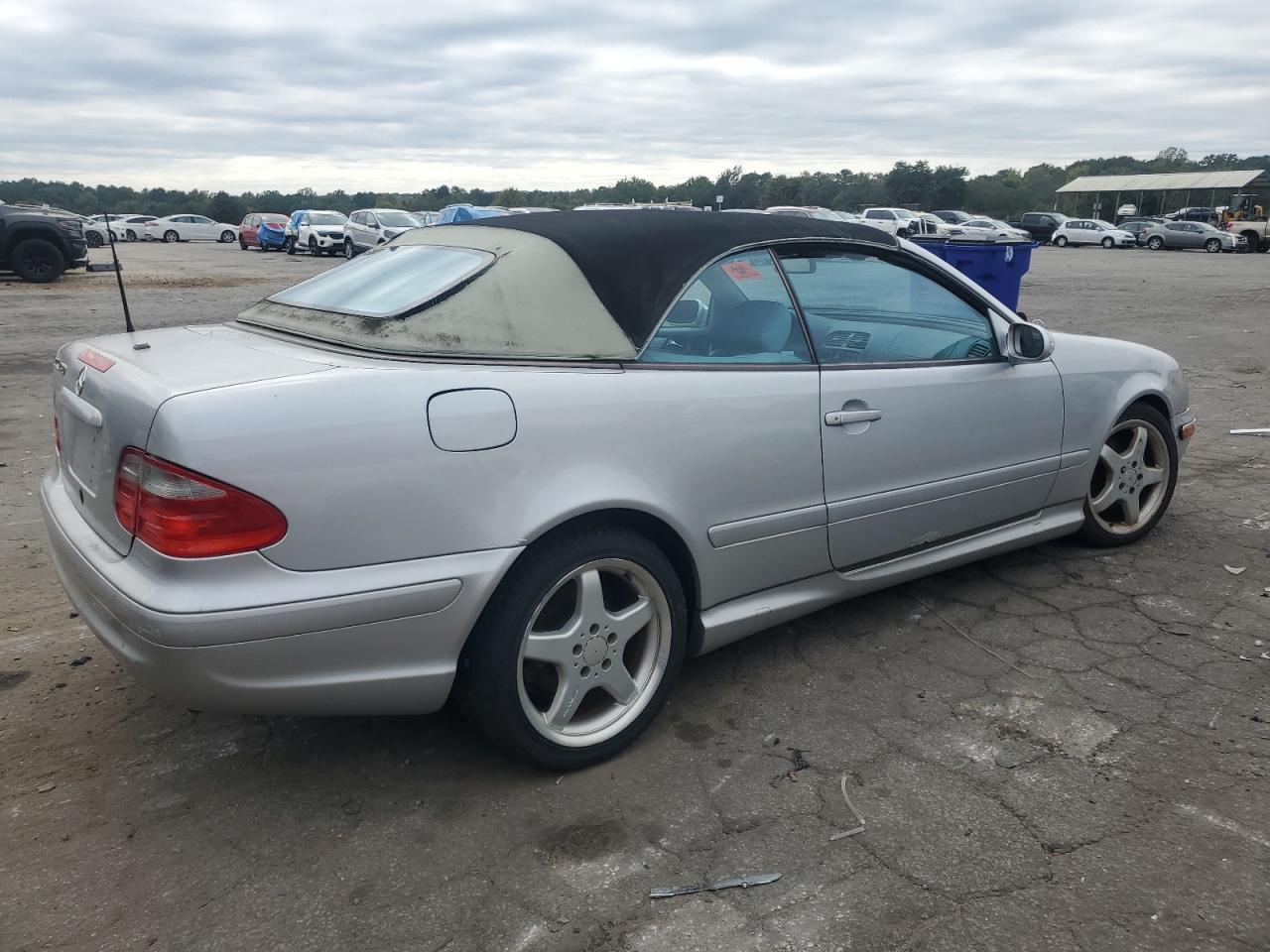 2002 Mercedes-benz Clk 430 Серебряный vin: WDBLK70G32T108710