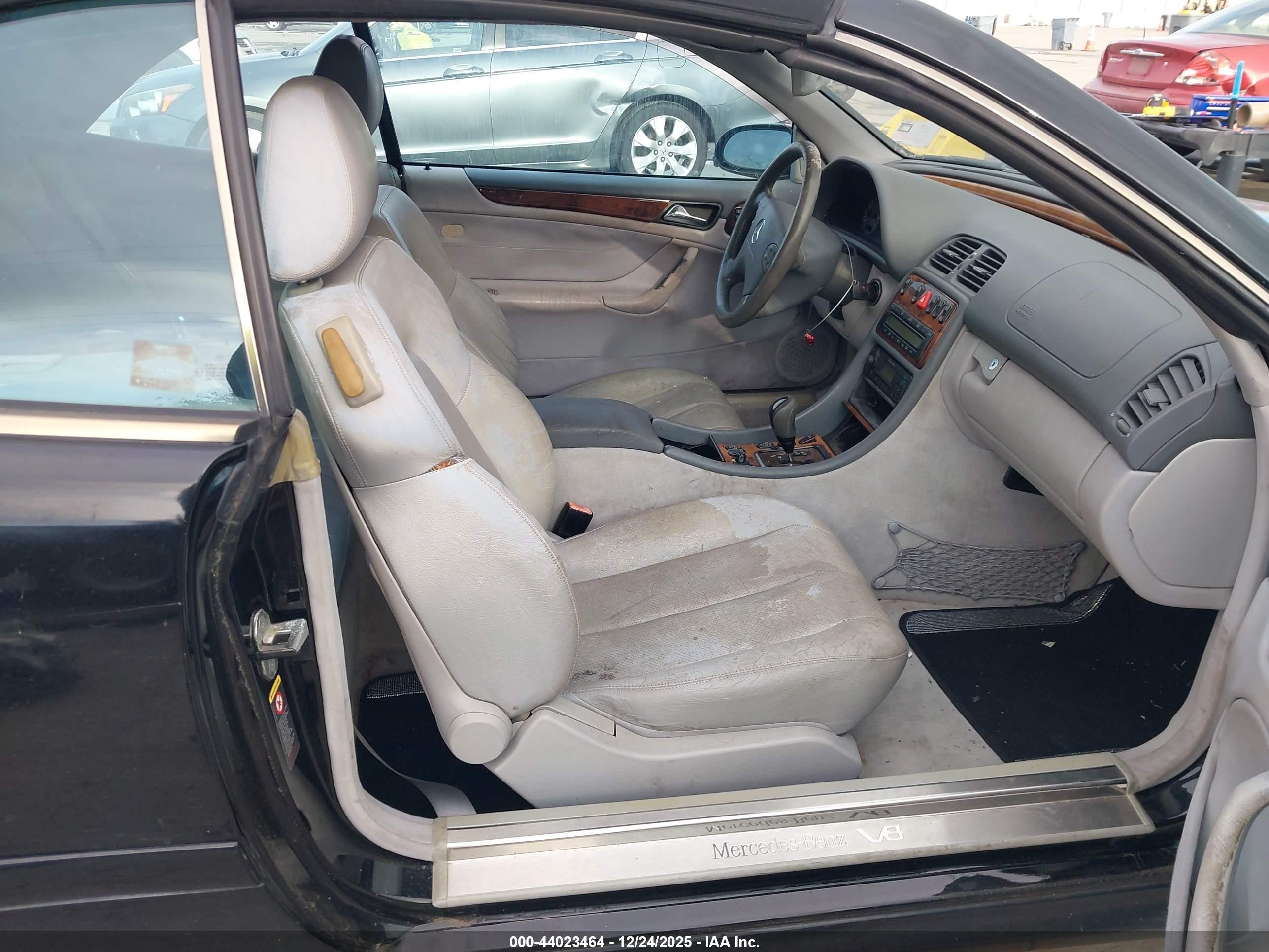 2002 Mercedes-benz Clk 430   Black vin: WDBLK70G32T117438