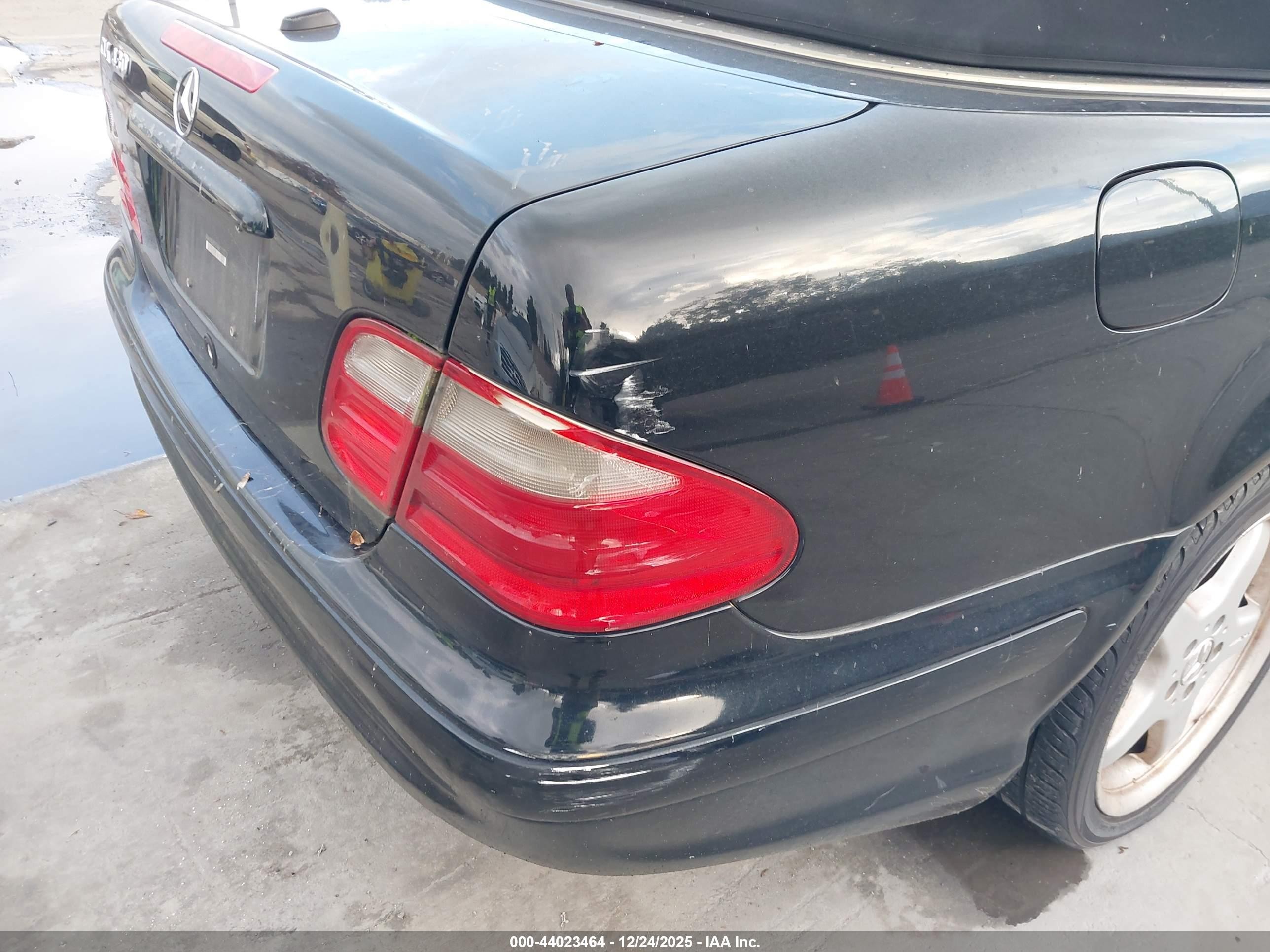 2002 Mercedes-benz Clk 430   Black vin: WDBLK70G32T117438