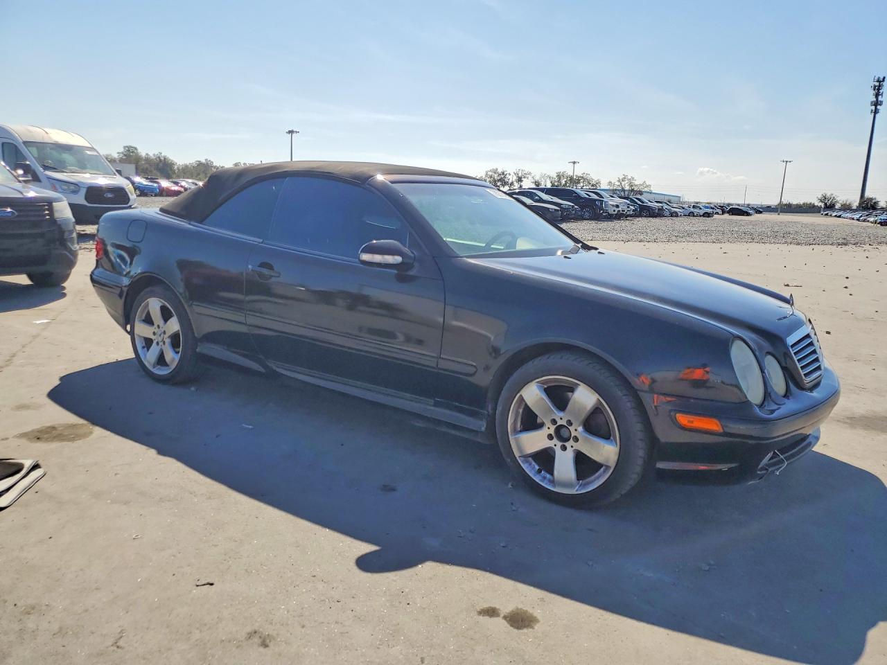 2003 Mercedes-benz Clk 430 Black vin: WDBLK70G33T133673