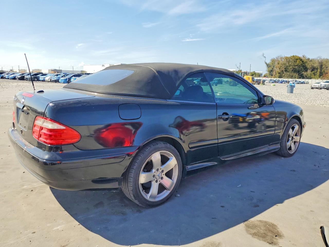 2003 Mercedes-benz Clk 430 Black vin: WDBLK70G33T133673