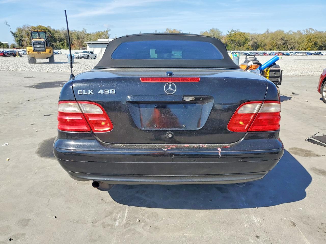 2003 Mercedes-benz Clk 430 Black vin: WDBLK70G33T133673