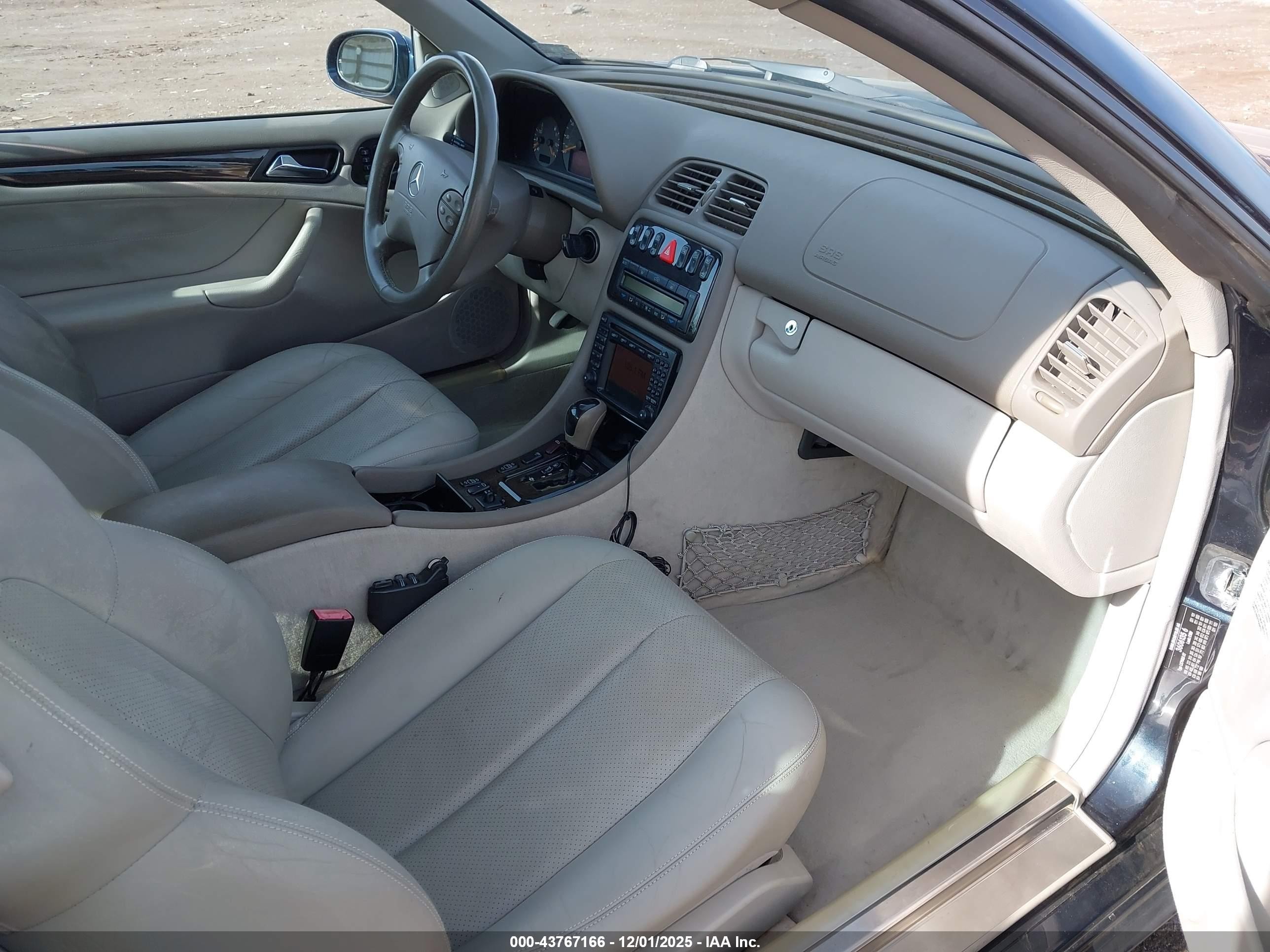 2003 Mercedes-benz Clk 430   Gray vin: WDBLK70G33T135360
