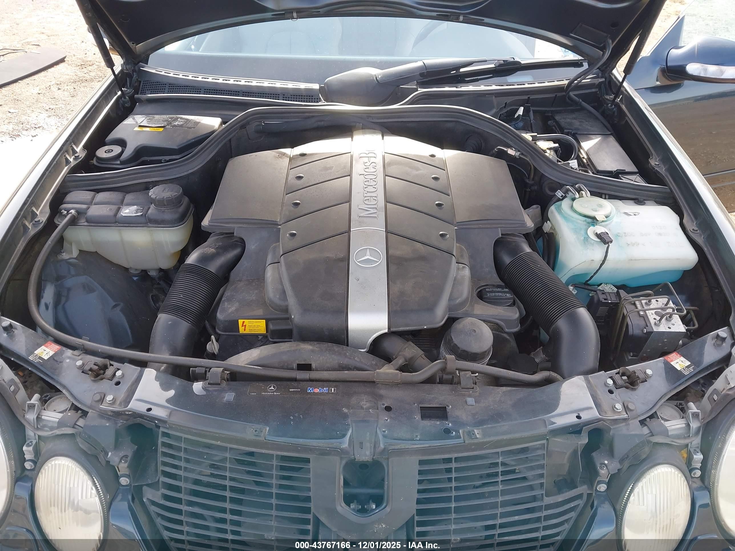 2003 Mercedes-benz Clk 430   Gray vin: WDBLK70G33T135360