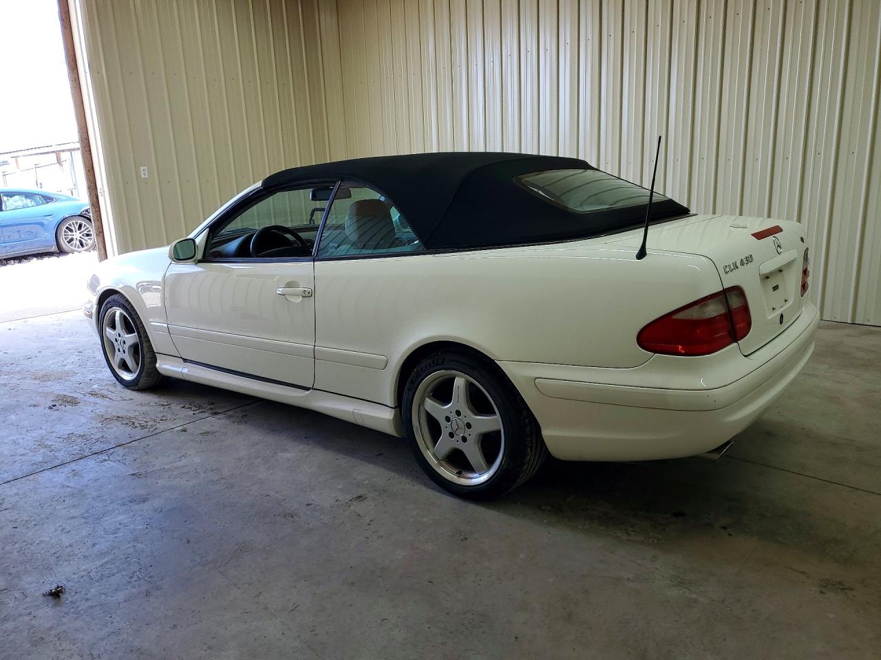 2003 Mercedes-benz Clk 430 White vin: WDBLK70G33T140400