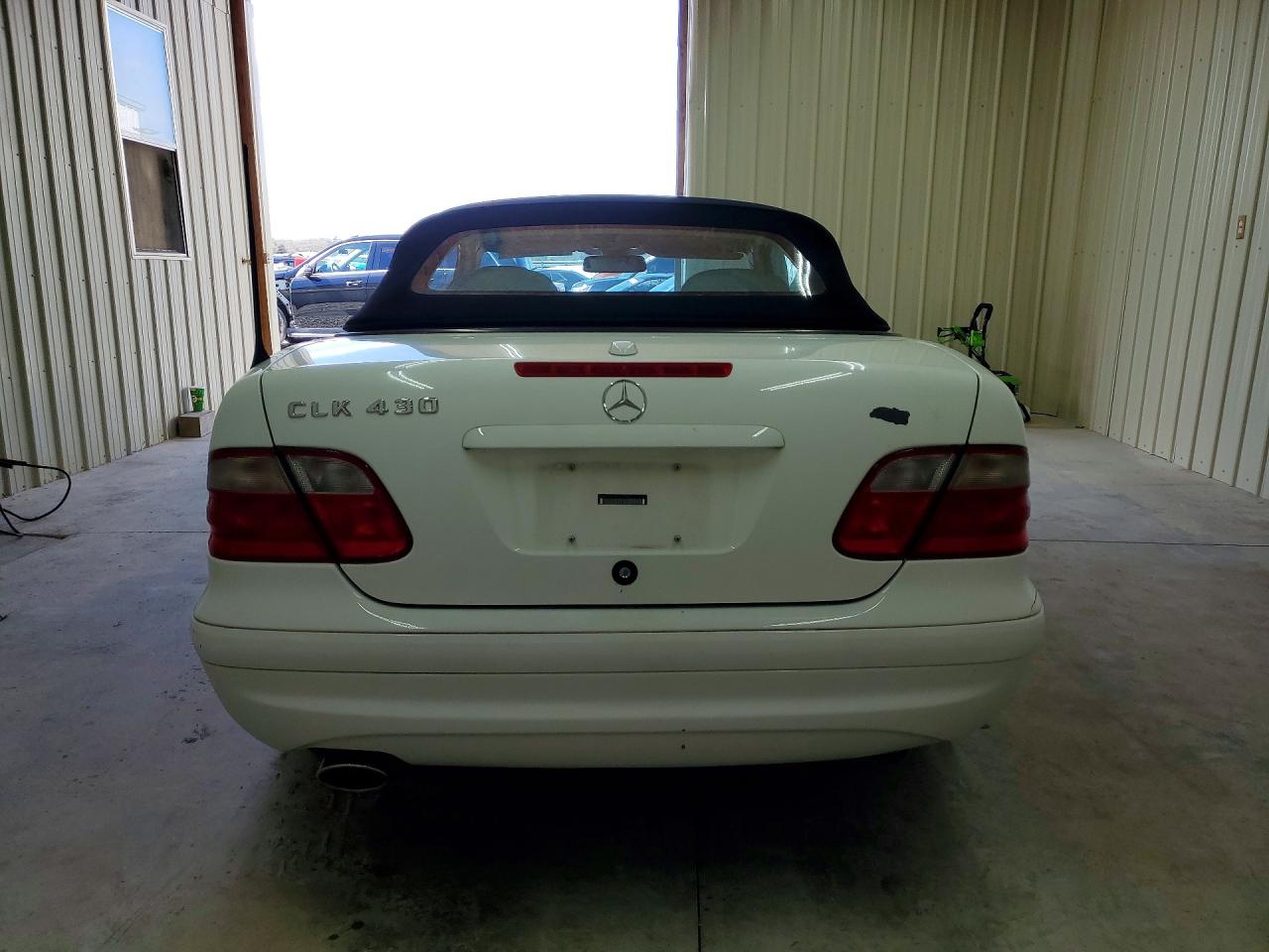 2003 Mercedes-benz Clk 430 White vin: WDBLK70G33T140400